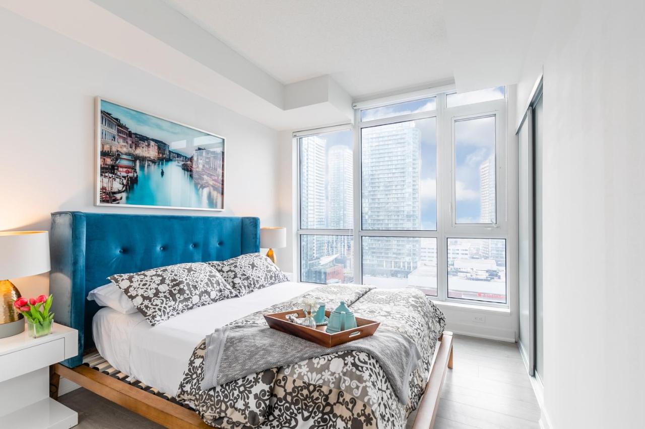 Luxury 2 Bedroom In The Heart Of Entertainment District W/ Cn Tower View Toronto Eksteriør billede