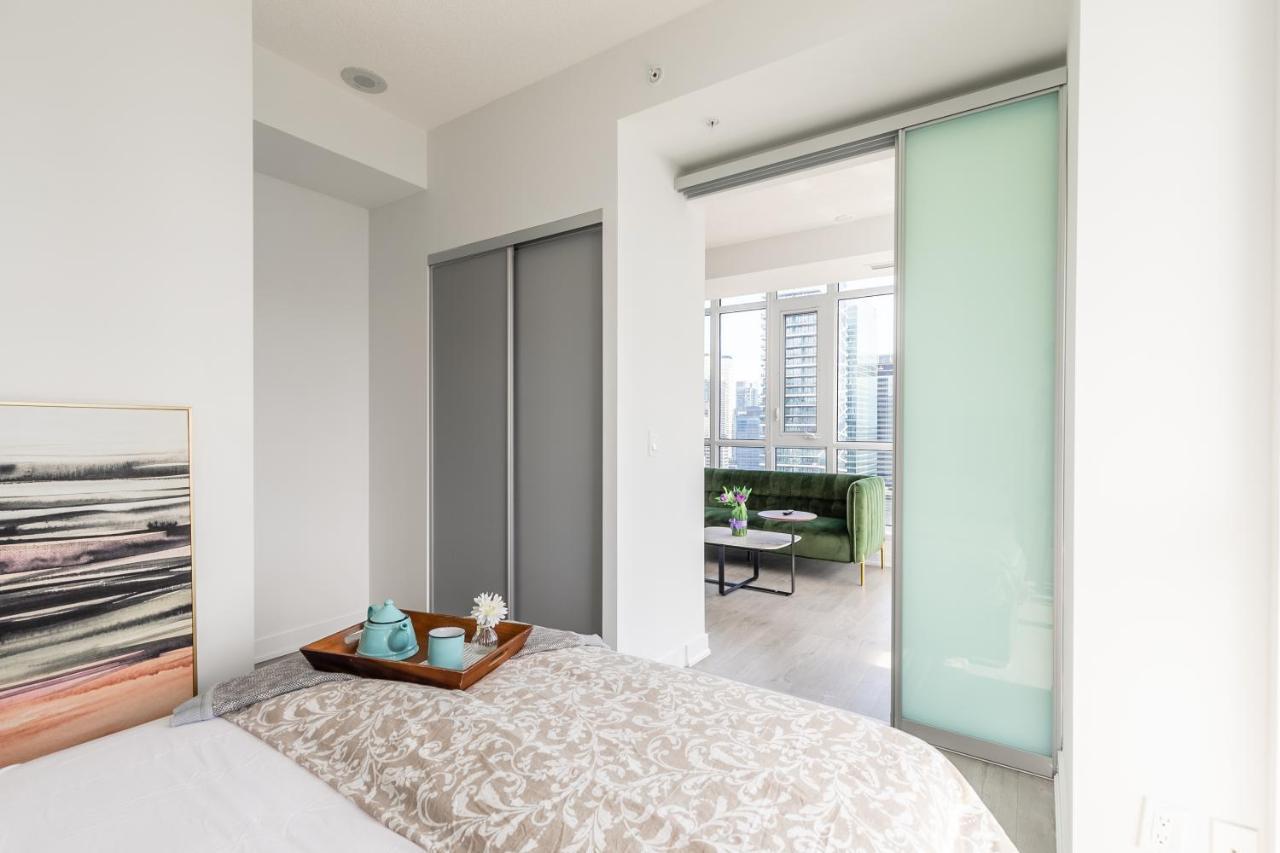 Luxury 2 Bedroom In The Heart Of Entertainment District W/ Cn Tower View Toronto Eksteriør billede